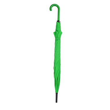 Парасолька з тканиною і ручкою одного кольору, колір зелена папороть - UM5608S1226- Фото №1