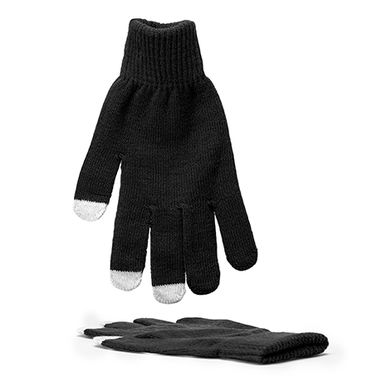 Сенсорные перчатки (большой, цвет черный - WD5623S102- Фото №1