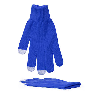 Сенсорные перчатки (большой, цвет яркий синий - WD5623S105- Фото №1