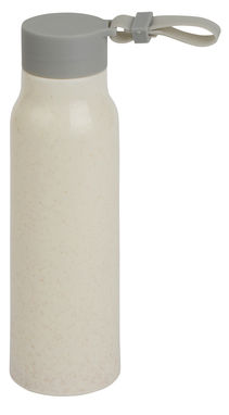 Пляшка скляна ECO DRINK, колір бежевий - 56-0304476- Фото №1