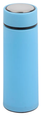 Пляшка скляна ELEGANT DRINK, колір блакитний - 56-0304487- Фото №1