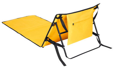 Складной пляжный коврик SUNNY BEACH, цвет жёлтый - 56-0602152- Фото №3