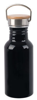 Алюминиевая бутылка ECO TRANSIT, цвет чёрный - 56-0603150- Фото №1