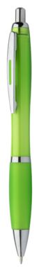 Ручка кулькова Swell, колір зелений лайм - AP6155-71- Фото №1