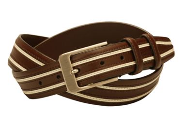 Ремень кожаный Tessa, цвет коричневый - AP62521-09- Фото №1