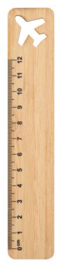 Лінійка бамбукова Rooler, колір натуральний - AP718526-E- Фото №1