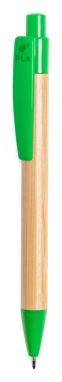 Ручка кулькова бамбукова Heloix, колір зелений - AP721867-07- Фото №4