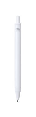 Ручка шшариковая-термометр Doret, цвет белый - AP721913-01- Фото №4