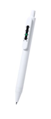 Ручка шшариковая-термометр Doret, цвет белый - AP721913-01- Фото №9