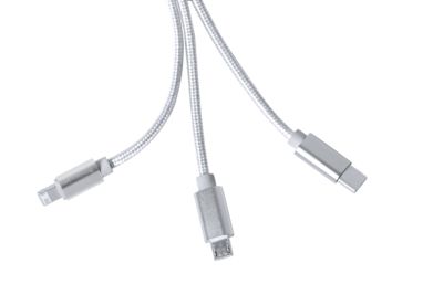 Зарядний кабель Sanseg, колір сріблястий - AP721936-21- Фото №2