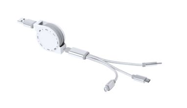 Зарядний кабель Sanseg, колір сріблястий - AP721936-21- Фото №4
