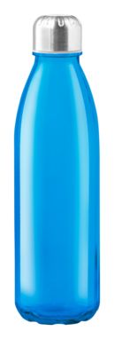 Пляшка спортивна скляна Sunsox, колір синій - AP721942-06- Фото №1