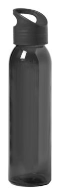 Пляшка спортивна скляна Tinof, колір чорний - AP721943-10- Фото №1