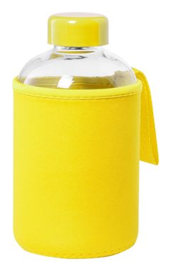 Пляшка спортивна скляна Flaber, колір жовтий - AP721944-02- Фото №1