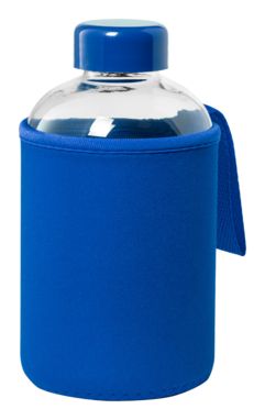 Пляшка спортивна скляна Flaber, колір синій - AP721944-06- Фото №1