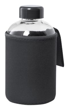 Пляшка спортивна скляна Flaber, колір чорний - AP721944-10- Фото №1