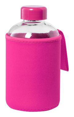 Пляшка спортивна скляна Flaber, колір рожевий - AP721944-25- Фото №1