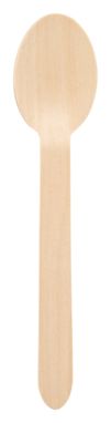 Набір дерев'яних столових ложок Woolly, колір натуральний - AP800439-A- Фото №1