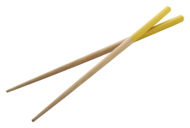Палички для їжі бамбукові Sinicus, колір жовтий - AP806658-02- Фото №3
