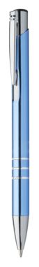 Ручка шариковая Channel, цвет голубой - AP809488-06V- Фото №1