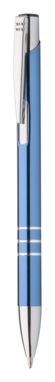 Ручка шариковая Channel Black, цвет голубой - AP809610-06V- Фото №1