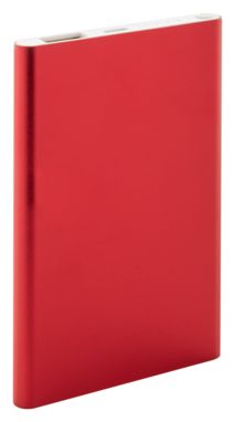 Power bank FlatFour, цвет красный - AP810460-05- Фото №1