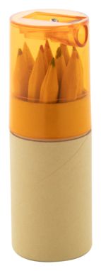 Набор карандашей Gallery 12, цвет оранжевый - AP812601-03- Фото №1