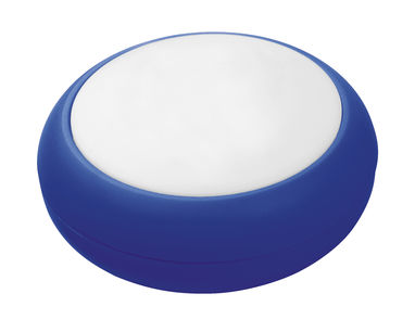 Пластиковый светодиодный фонарик с петлей, цвет синий - 21127-114- Фото №1
