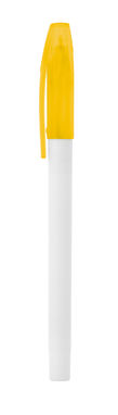 JADE. Кулькова ручка з PP, колір жовтий - 51110-108- Фото №1