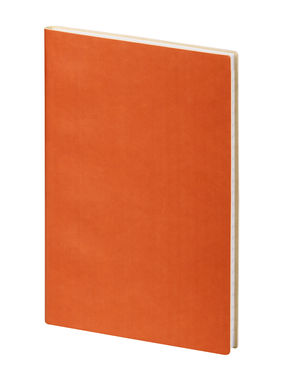 Записная книжка 140x210 мм, цвет оранжевый - 53413-128- Фото №1
