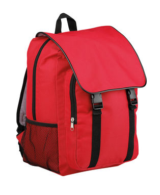 Рюкзак з поліестеру, 600D, колір червоний - 72473-105- Фото №1