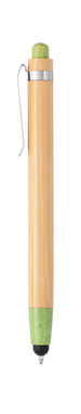 BENJAMIN. Шариковая ручка из бамбука, цвет светло-зеленый - 81012-119- Фото №1