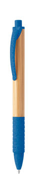 KUMA. Бамбукова кулькова ручка, колір королівський синій - 81013-114- Фото №1