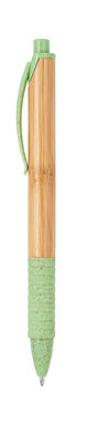 KUMA. Шариковая ручка из бамбука, цвет светло-зеленый - 81013-119- Фото №1