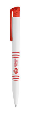 KISO. Кулькова ручка з ABS, колір червоний - 81102-105- Фото №2