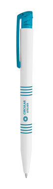 KISO. Кулькова ручка з ABS, колір блакитний - 81102-124- Фото №2