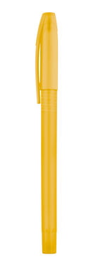 LEVI. Кулькова ручка з PP, колір жовтий - 81135-108- Фото №1