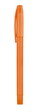 LEVI. Кулькова ручка з PP, колір помаранчевий - 81135-128- Фото №1