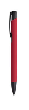 POPPINS. Алюмінієва кулькова ручка, колір червоний - 81140-105- Фото №1