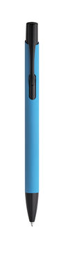 POPPINS. Алюмінієва кулькова ручка, колір блакитний - 81140-124- Фото №1