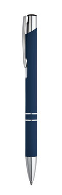 BETA SOFT. Алюмінієва кулькова ручка, колір синій - 81141-104- Фото №1