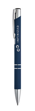 BETA SOFT. Алюмінієва кулькова ручка, колір синій - 81141-104- Фото №2