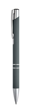 BETA SOFT. Алюмінієва кулькова ручка, колір сірий - 81141-113- Фото №1