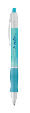 SLIM BK. Шариковая ручка, цвет голубой - 81160-124- Фото №3