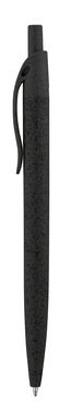 CAMILA. Кульова ручка з волокна пшеничної соломи та ABS, колір чорний - 81168-103- Фото №1