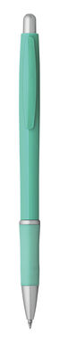 Пластиковая шариковая ручка, синие чернила, цвет зеленый - 81176-144- Фото №2