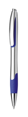 Пластиковая шариковая ручка 0,7 мм, синие чернила низкой вязкости, цвет синий - 81180-104- Фото №1
