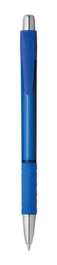 Пластиковая шариковая ручка, синие чернила, цвет синий - 81184-104- Фото №2