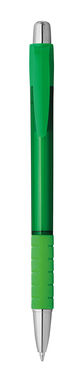 Пластиковая шариковая ручка, синие чернила, цвет зеленый - 81184-109- Фото №2