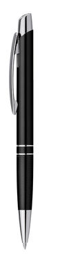 Металлическая шариковая ручка, синие чернила, SANTINI, цвет черный - 81188-103- Фото №1